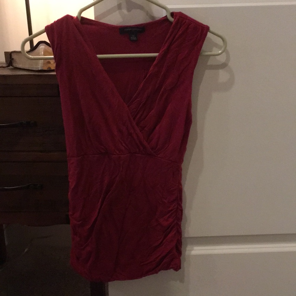 Banana republic maroon tank top
